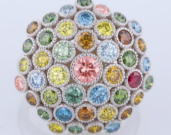 Heat Treated Colored Diamonds - Loose Diamonds