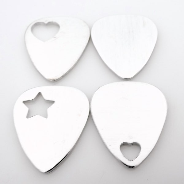 Destash lots of Sugarberry Supplies Aluminum Blanks, Stamping Blanks, KC Blanks Destash - Various Guitar Picks