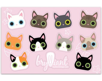 Kitten Sticker Sheet