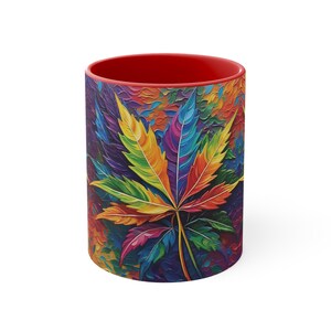 Magical Marijuana Mug #3 - Accent Coffee Mug, 11oz