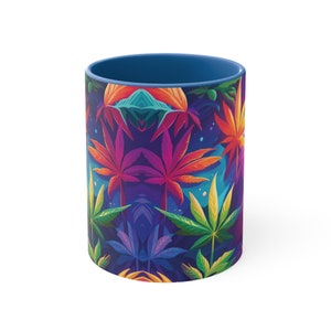 Magical Marijuana Mug #1 - Accent Coffee Mug, 11oz