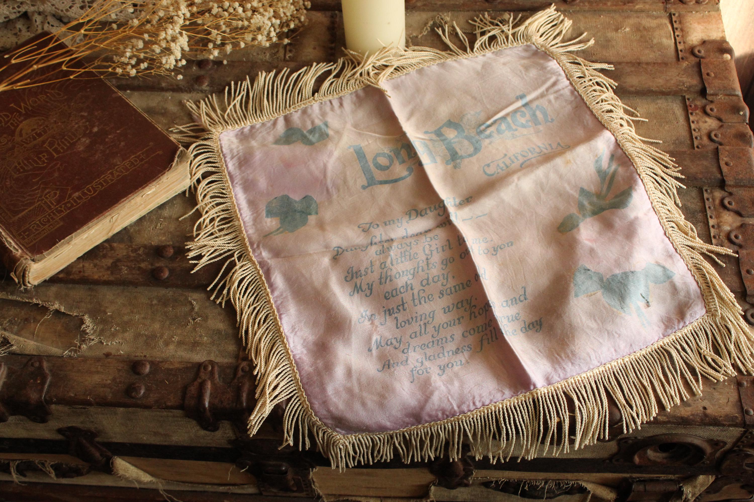1940s Satin Pillow - Etsy