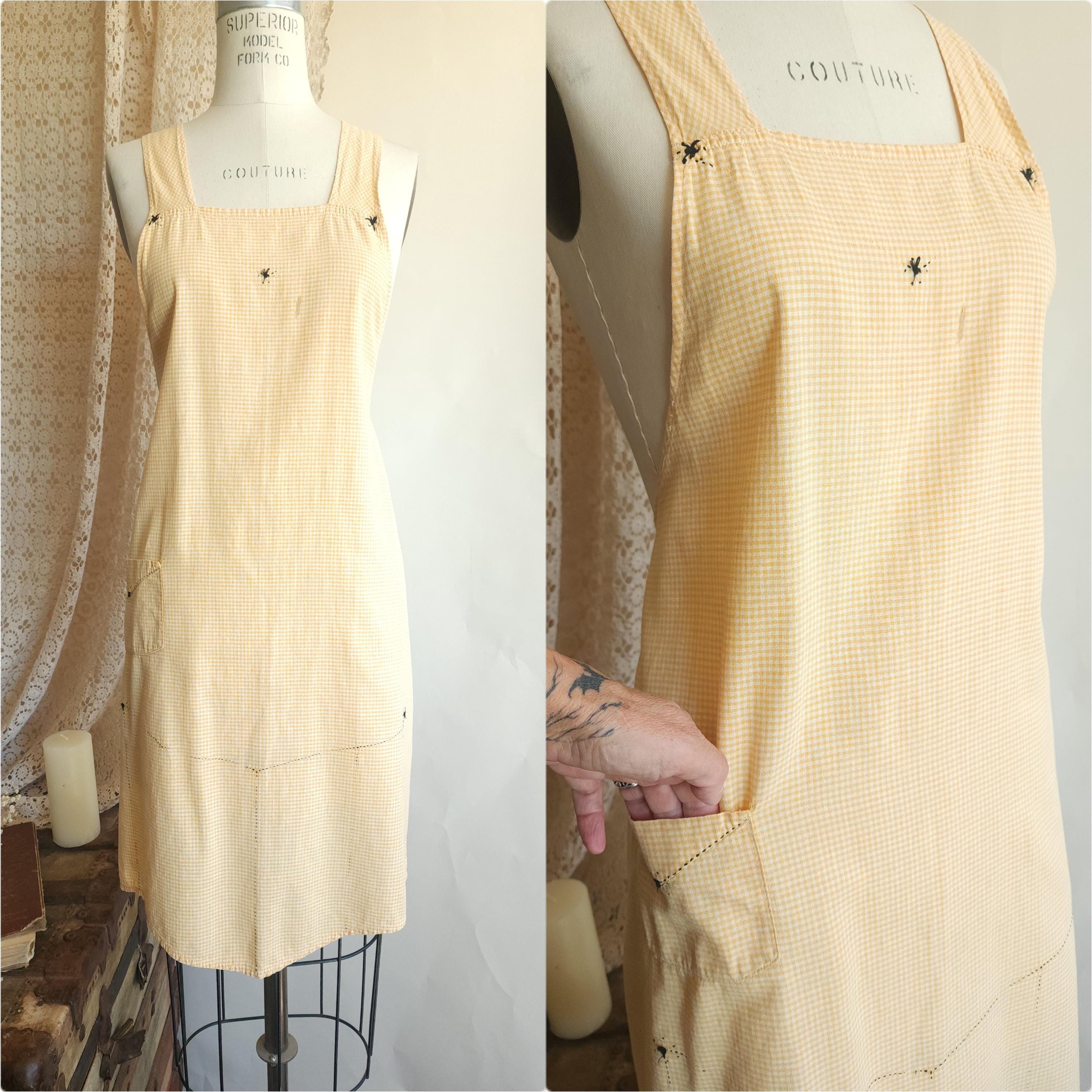 1940s Pinafore Apron - Etsy
