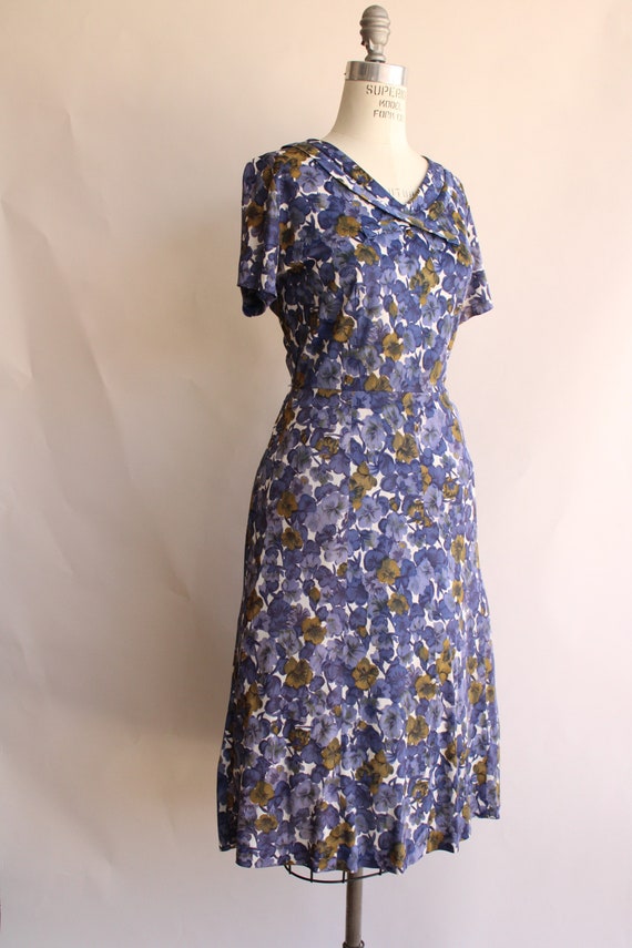 Vintage 1940s 1950s Dress, Classic Lady By Consta… - image 5