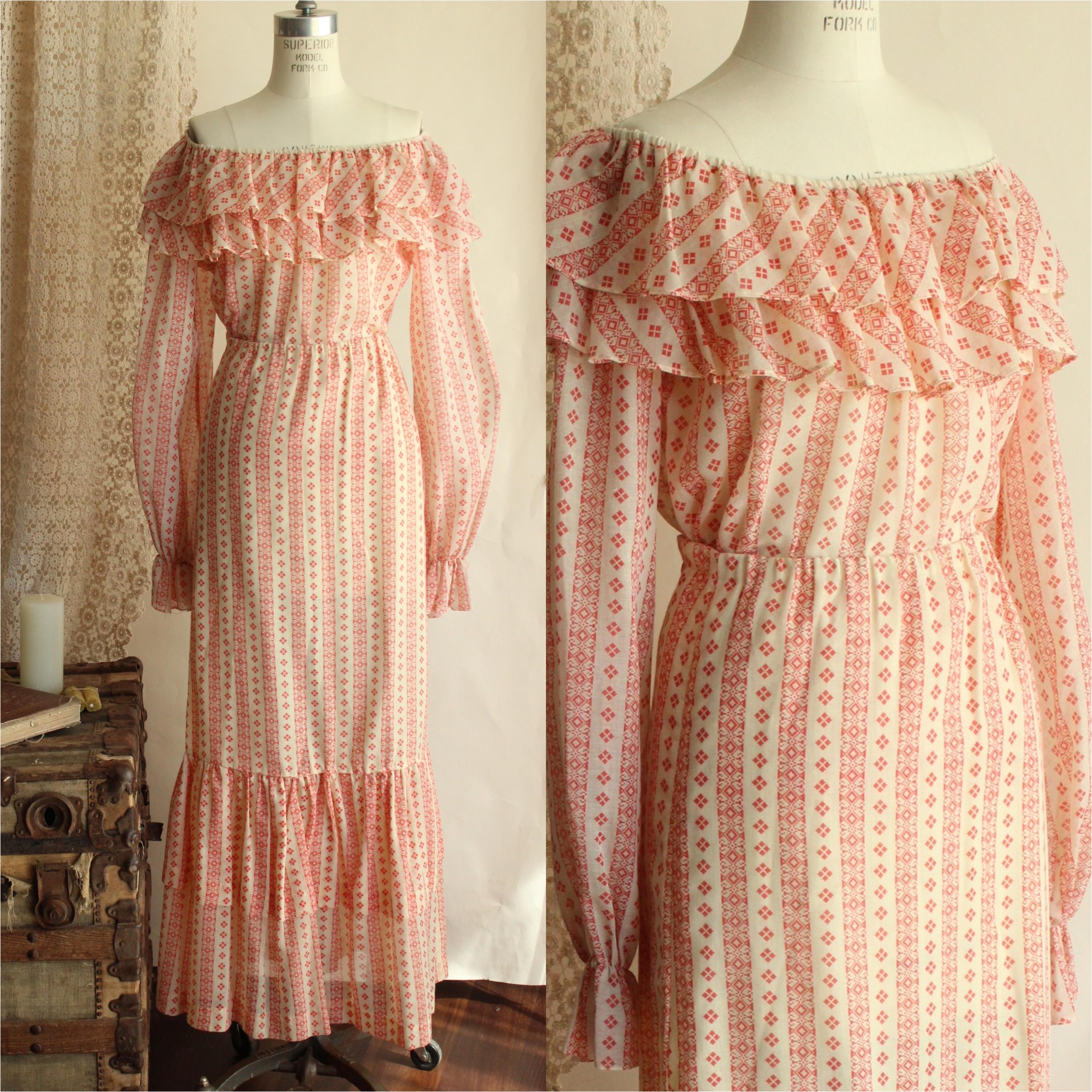 60s off Shoulder - Etsy