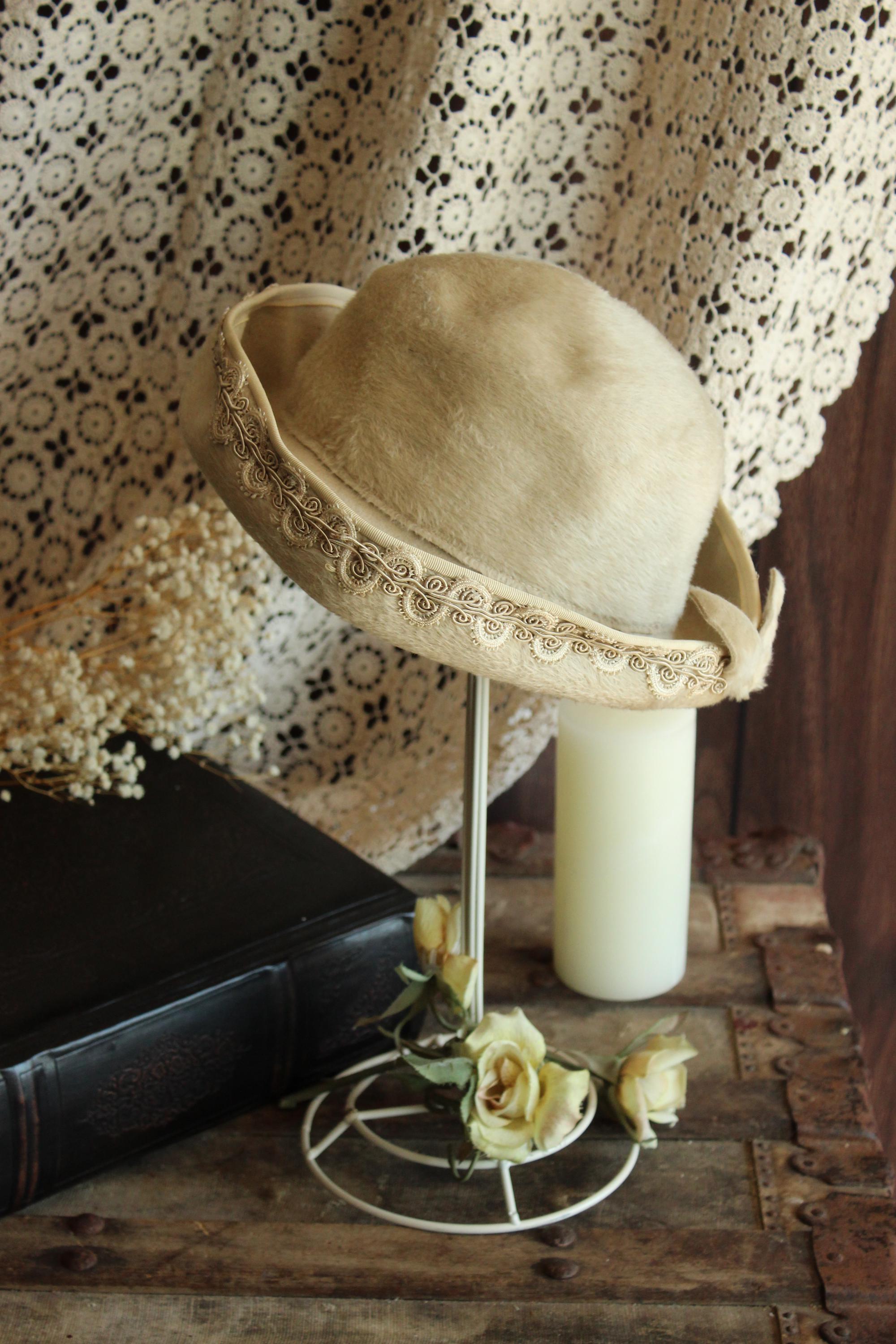 Vintage l 60s Lilli of California Black Faux Fur Double Satin Ribbon Bow Mod Hat Vintage Hat by Lilli - Etsy main image 4