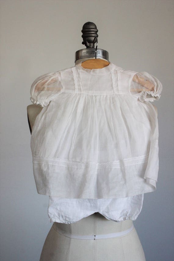 Vintage 1930s 1940s Baby Girls Dress / White Organza Three | Etsy