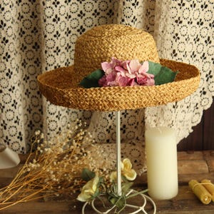THE ARCHEOLOGIST Vintage 1980s Sage Grey/Green Breathable Poly Mesh Straw Hat 80s Safari Hat - Etsy main image 3