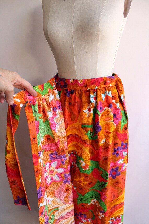 Vintage 1960s Skirt, Beverly Vogue Wrap Maxi Skir… - image 10