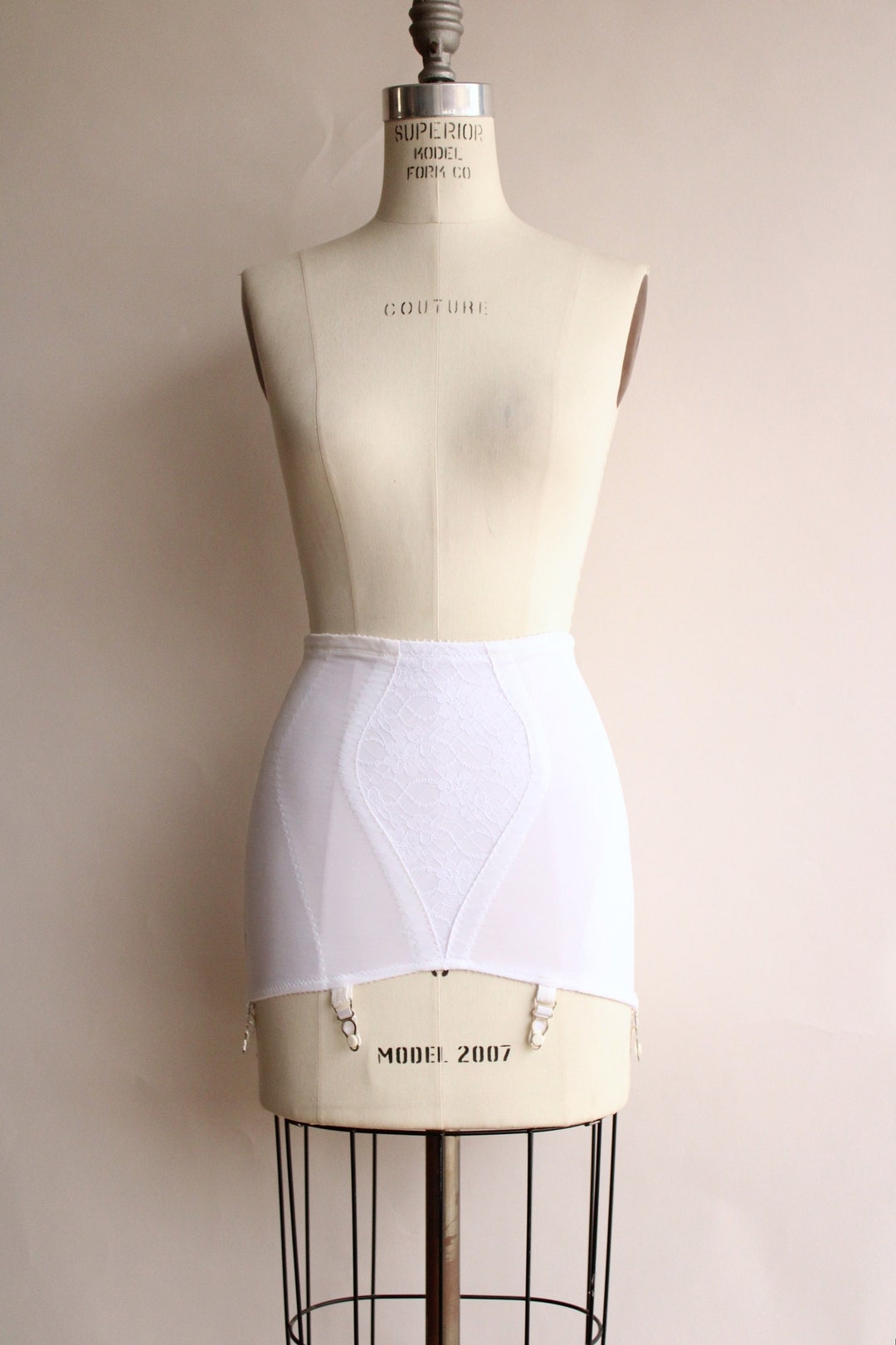 Vintage 1990s Girdle / Vicky Form Control Top Shapewear / Etsy