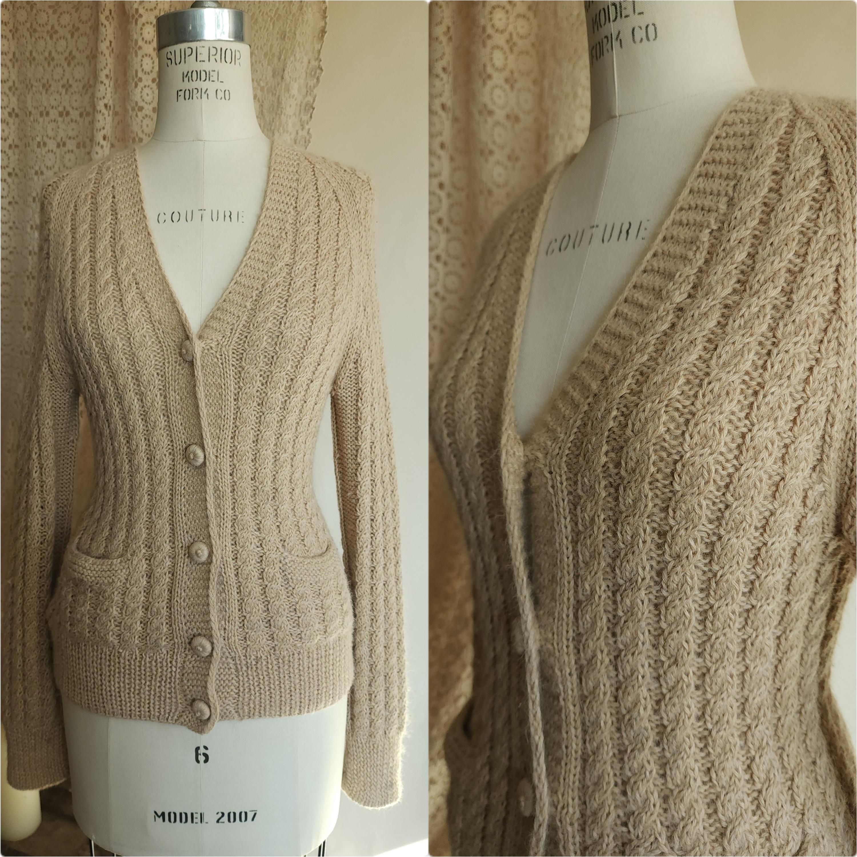 Vintage 70s Alpaca Sweater - Etsy