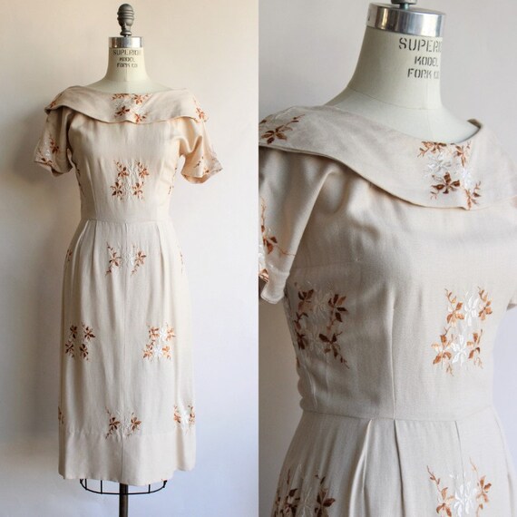 bertha collar dress