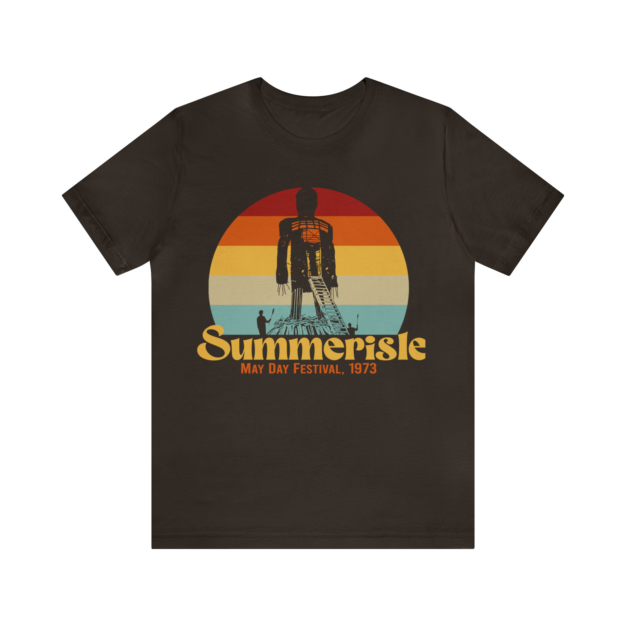 MAGLIETTA DA UOMO SUMMERISLE MAY DAY FESTIVAL RETRO HORROR - Foto 9