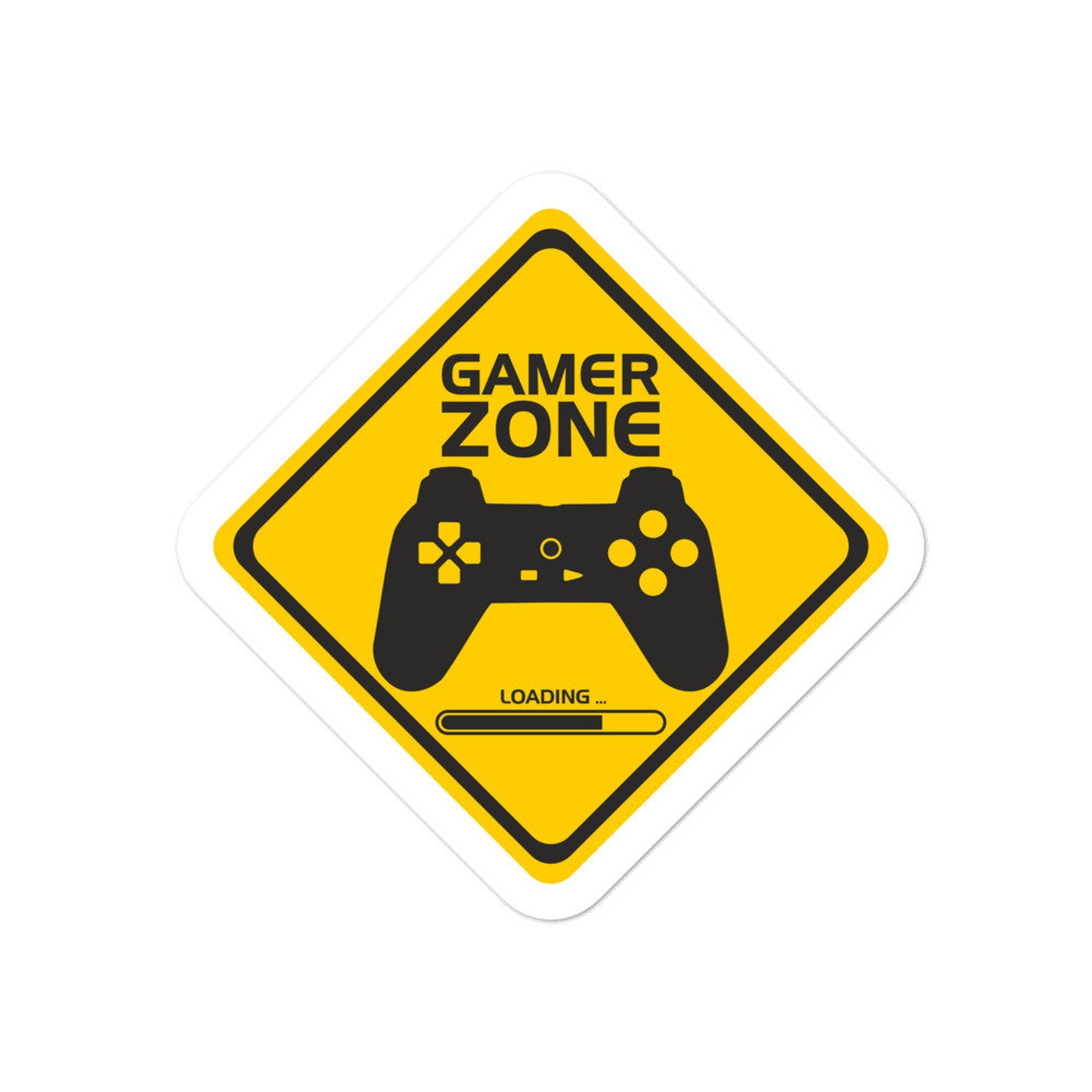 Gamer Zone Gaming Decal Vinyl Stickers Laptop Decal Car Truck Etsy