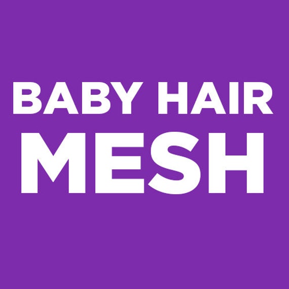 Baby Hair Mesh Xmf Etsy