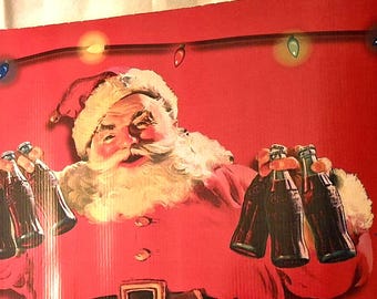 ヴィンテージ コカコーラ アニメーション サンタ 26 インチ - Etsy 日本