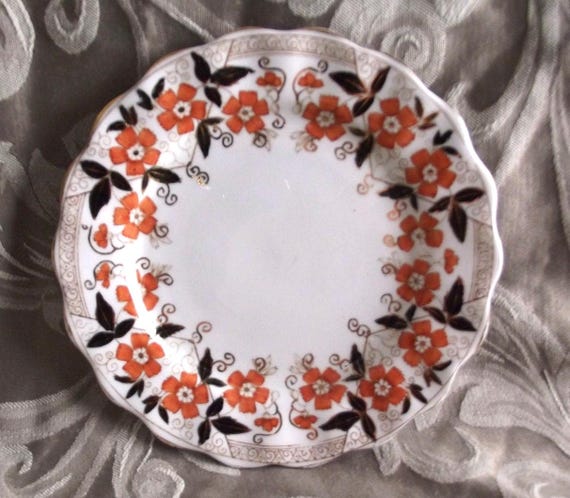 Clearance Aynsley Imari Floral 19th Century Dessert Plate- Early