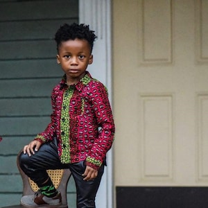 African shirts for kids 2025