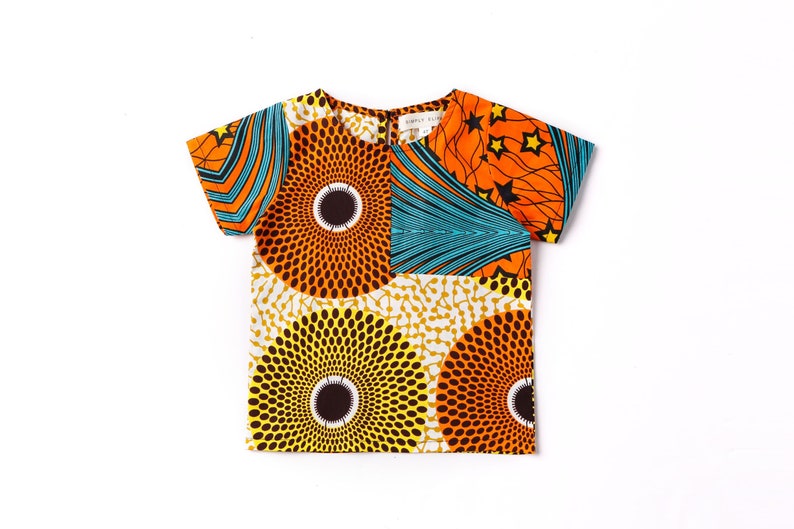 Jide Two Print Ankara Boys Two Piece Set African Print Boys Clothing Boys Clothing Set image 5