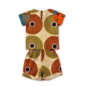 Jide Two Print Ankara Boys Two Piece Set African Print Boys Clothing Boys Clothing Set image 7