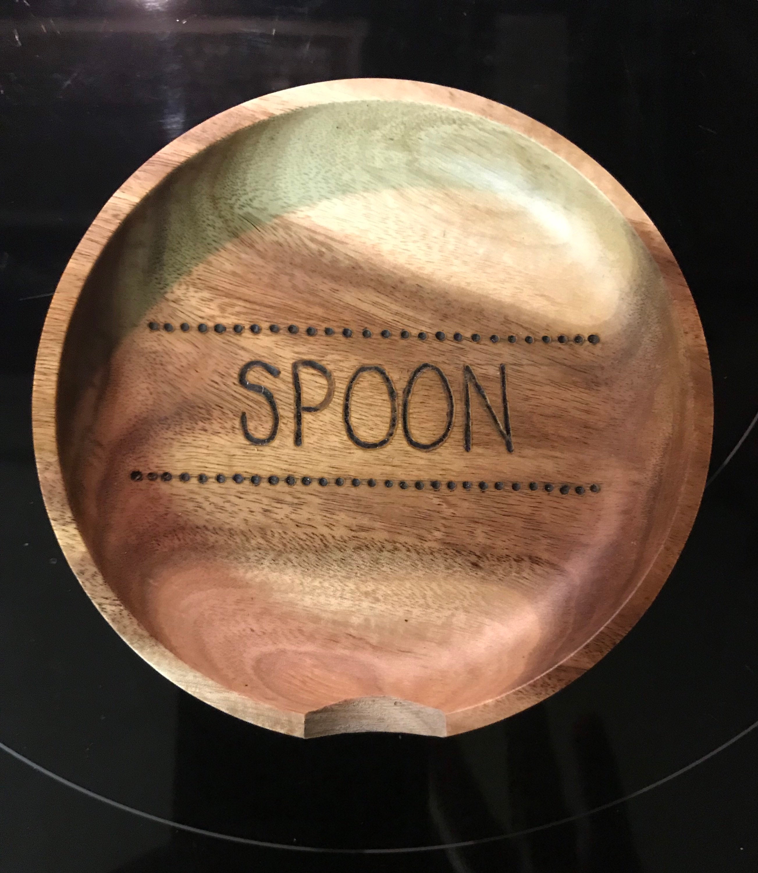 wooden spoon rest