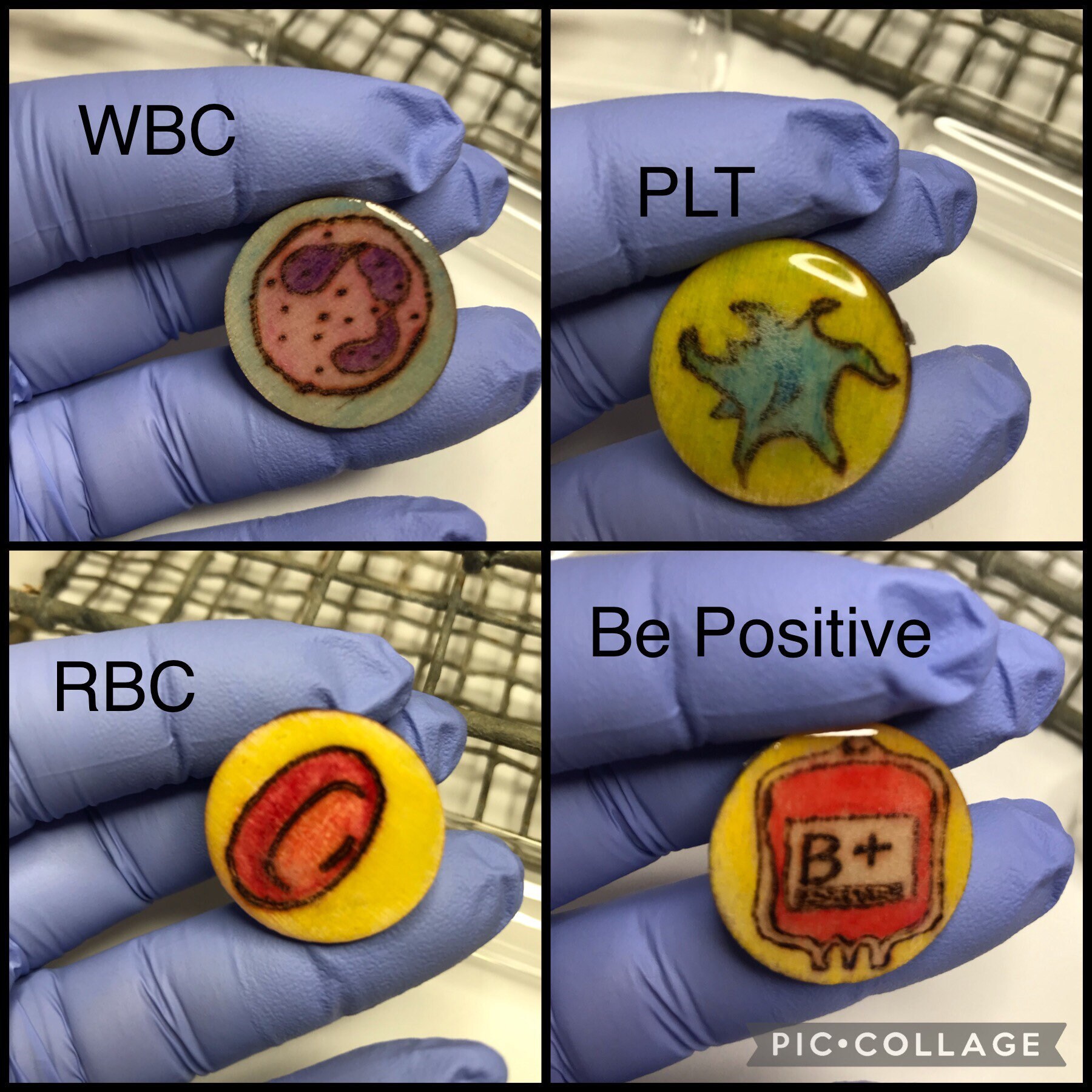 Science Pin, Lab Week Gift, Clinical Laboratory Scientist Gift