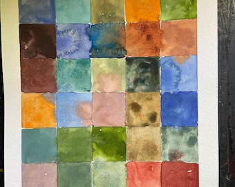Abstract Watercolor