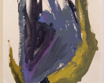 Small gouache/watercolor paintings