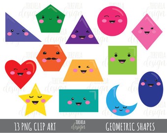 geometric shapes etsy