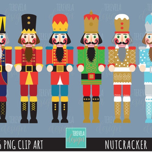 NUTCRACKER Clipart Christmas Clipart Commercial Use - Etsy