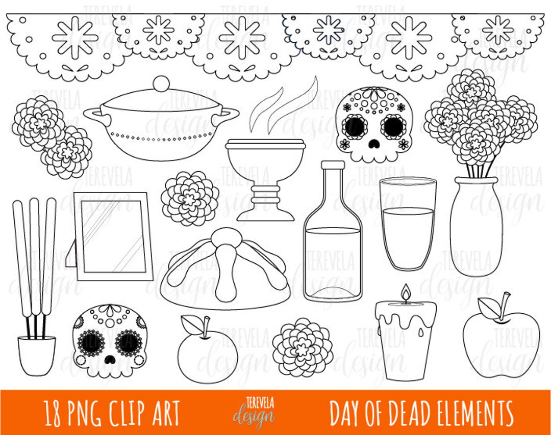 DAY OF the DEAD Stamps Dia De Muertos Stamps Dead Day - Etsy New Zealand