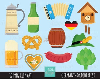 octoberfest clipart, germany clipart, commercial use, cute, Europe, octoberfest graphics, cute clipart, beer clipart