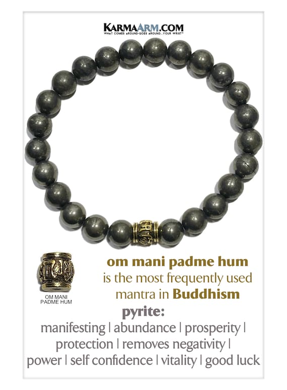 Wisdom Natural Black Moonstone Bracelets Beaded Meditation Spiritual Stretch Mantra Reiki Healing Energy Boho Charm Chakra Wrap Yoga Jewelry /& Gemstone Gifts Lucky Elephant Bracelets