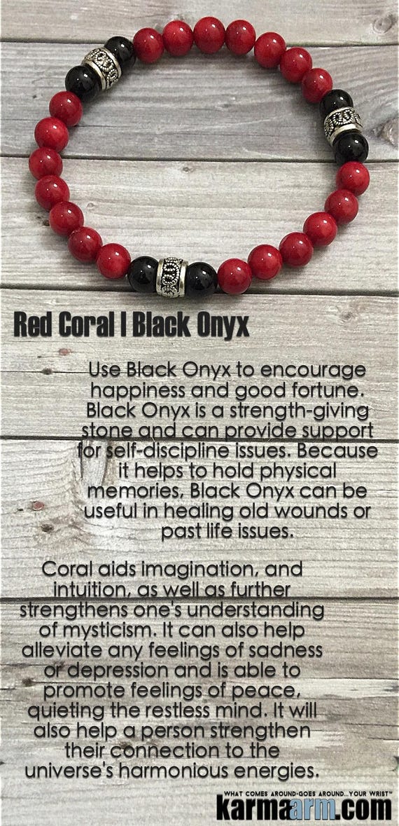 Love Jewelry Stretch Bracelets Reiki Healing Chakra Meditation Yoga Jewelry Size 6.5 KarmaArm Harmony Pink Coral