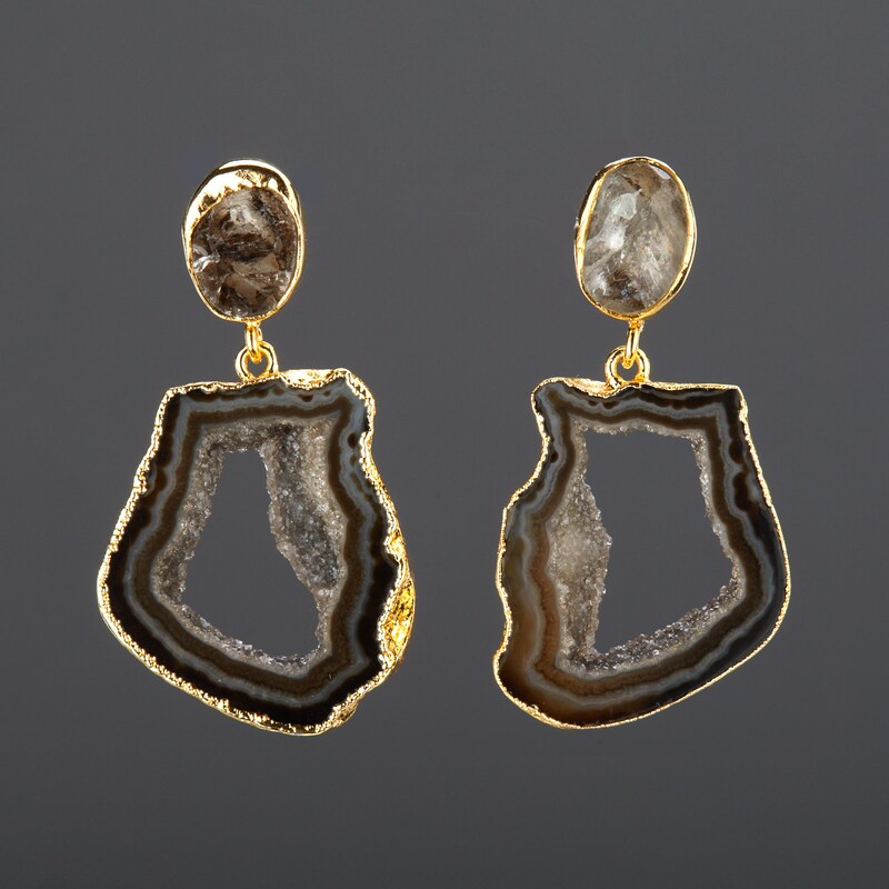 Geode Earrings - Etsy