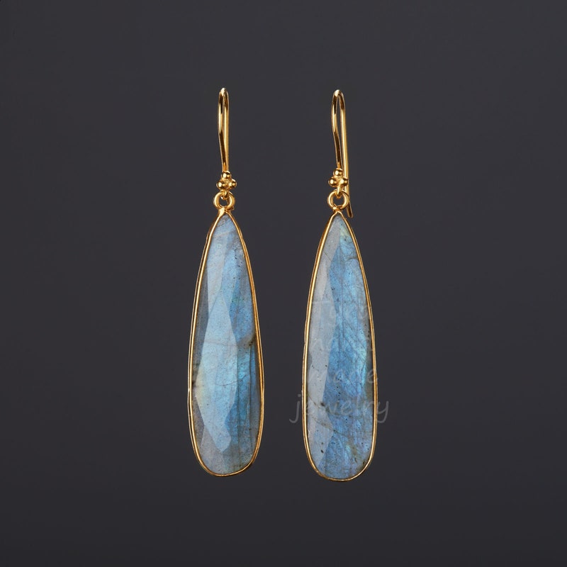 Catherine Page Capsule Earrings in Labradorite