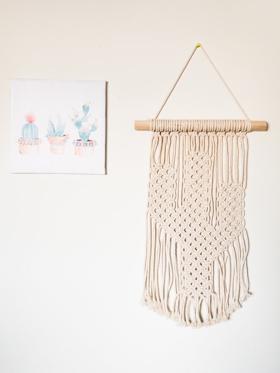 Cactus Macrame Wall Hanging, Cactus Macrame, Wall Hanging, Macrame Wall  Hanging, Cactus Decor, Cactus Home Decor, Macrame Home Decor - Etsy