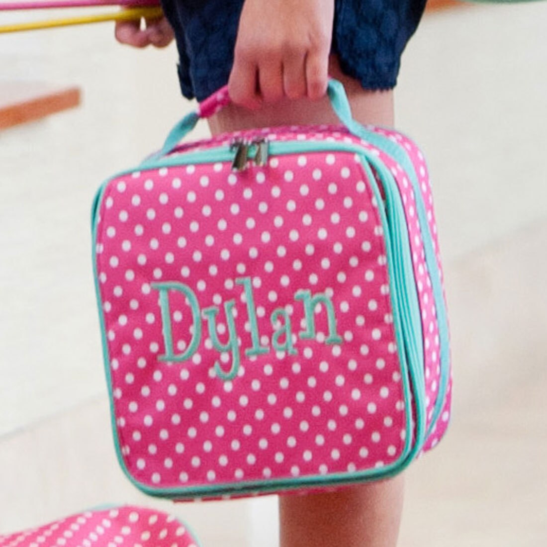 preppy lunch bag