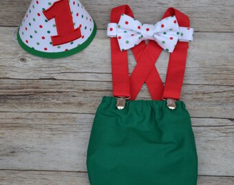 green cake smash outfit