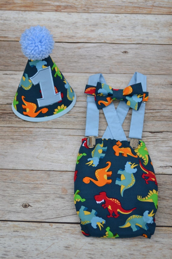 dinosaur smash cake outfit