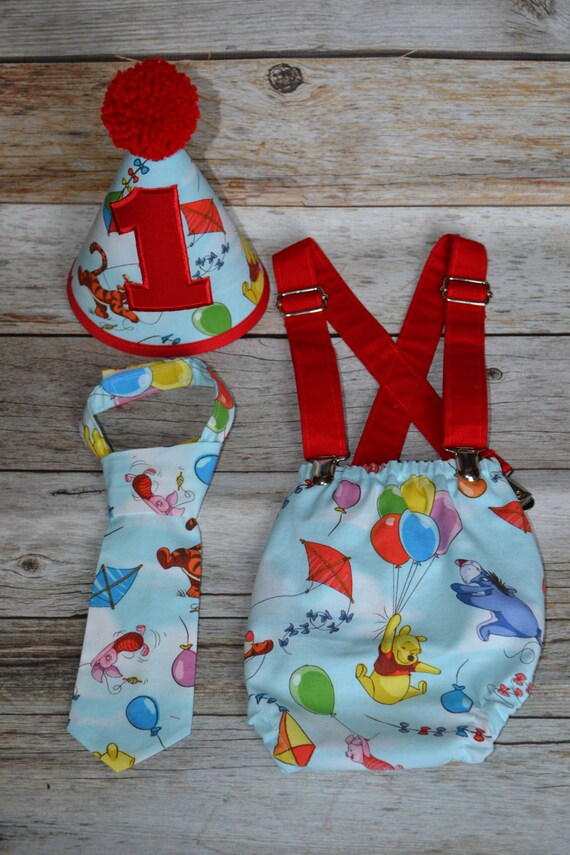 winnie the pooh smash cake outfit