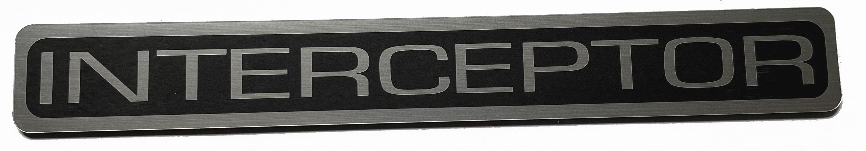 Interceptor Badge Emblem Stick-on 6.6in X 0.8in - Etsy