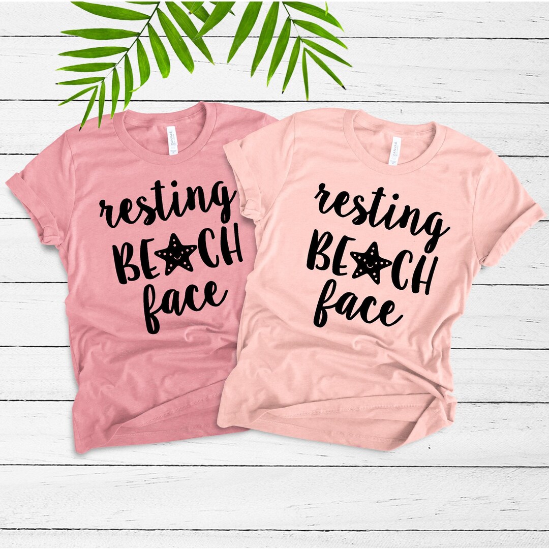 Resting Beach Face Shirt Beach Please Shirt Beach Please - Etsy