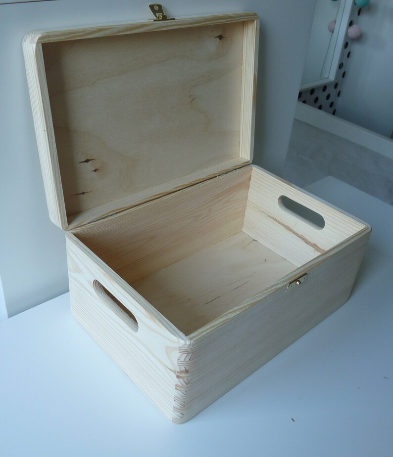 plastic treasure chest storage box