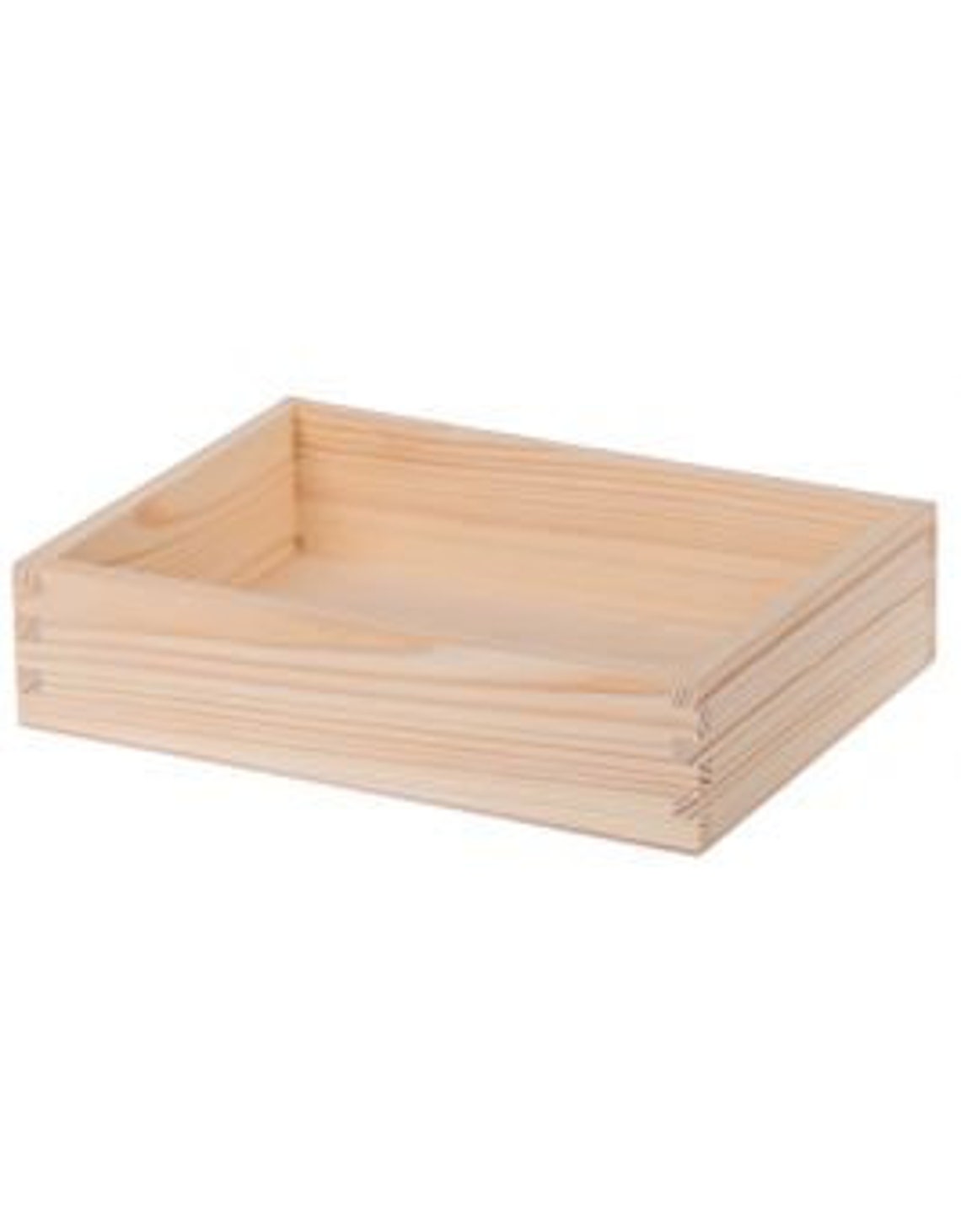 wooden toy box without lid