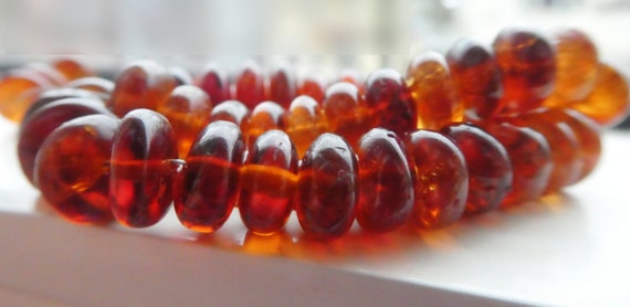 Hessonite beads deals