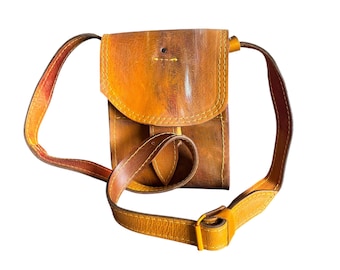 Sarah Big  Mixed colours Yellow-Orange / Hand Made& Painted