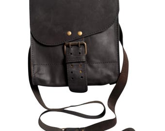 TOM Medium Messenger bag; black