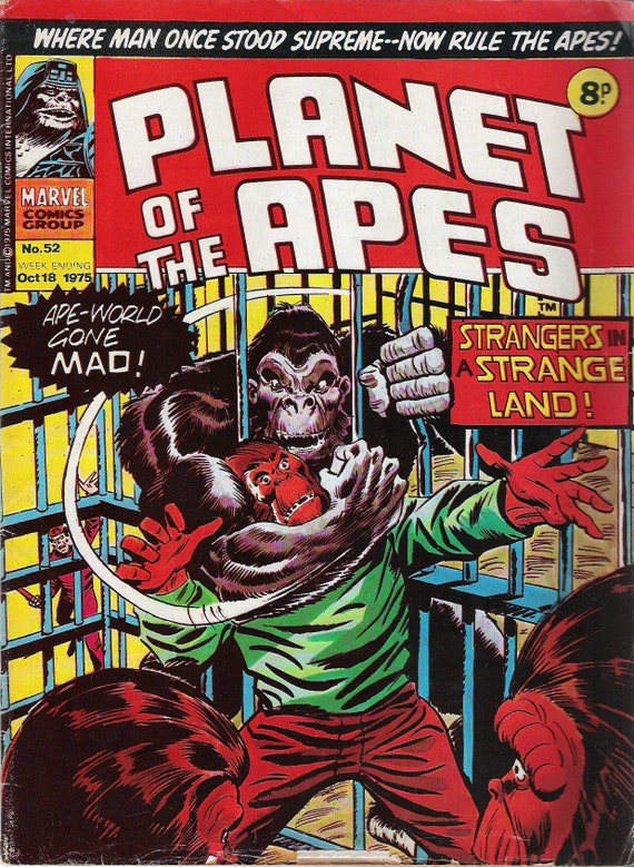 1970's Vintage Planet of the Apes Comics Collection - # No's 52