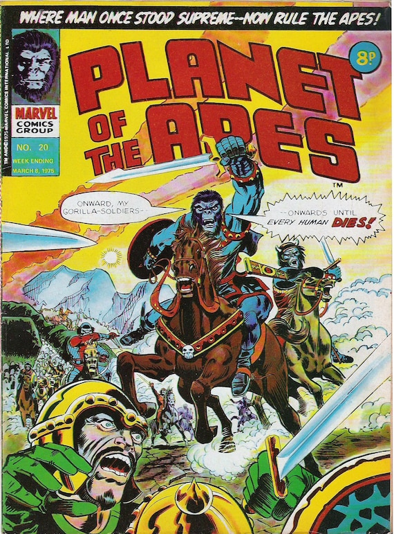 1970's Vintage Planet of the Apes Comics Collection - # No's 20